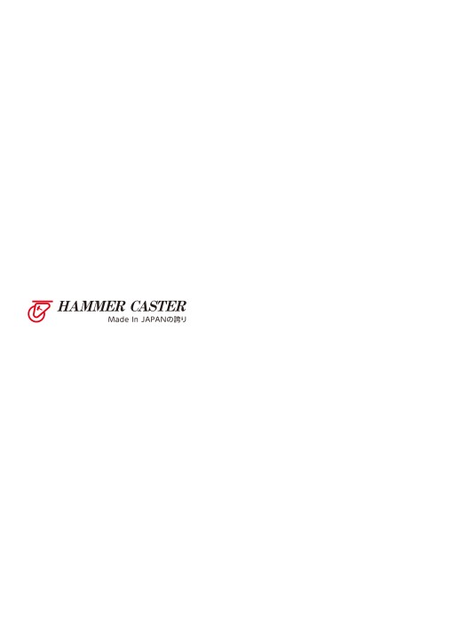 HAMMER CASTER PRODUCTS CATALOGUE No.52-1