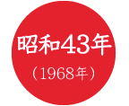 昭和43年(1968年)