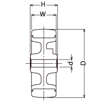 425G-R 65 の寸法図