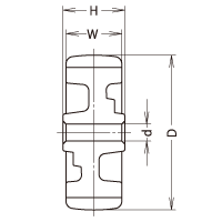 429G-L 65 の寸法図