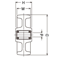 429S-NRB 75 の寸法図