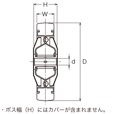 430E-PR【カバー付】 125 の寸法図