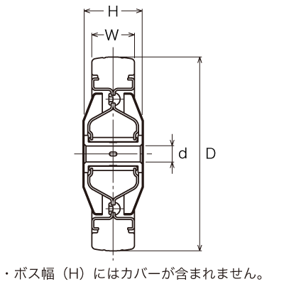 430E-PR【カバー付】 100 の寸法図