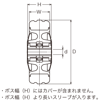 434M-RB 100 の寸法図