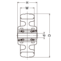 434S-CHR 125 の寸法図