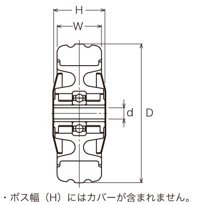 434MB-RB 125 の寸法図