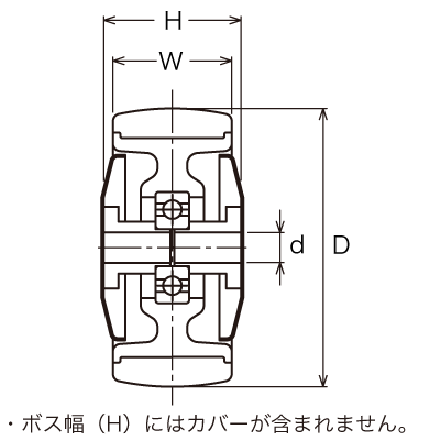 434MB-FHU 75 の寸法図