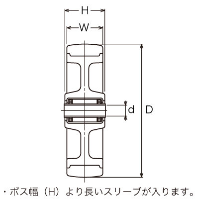 439E-UB 85 の寸法図