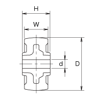 439G-U 40 の寸法図