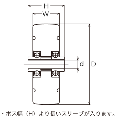 499S0S-MCB 100 の寸法図