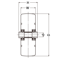 499S0S-MCB 125 の寸法図